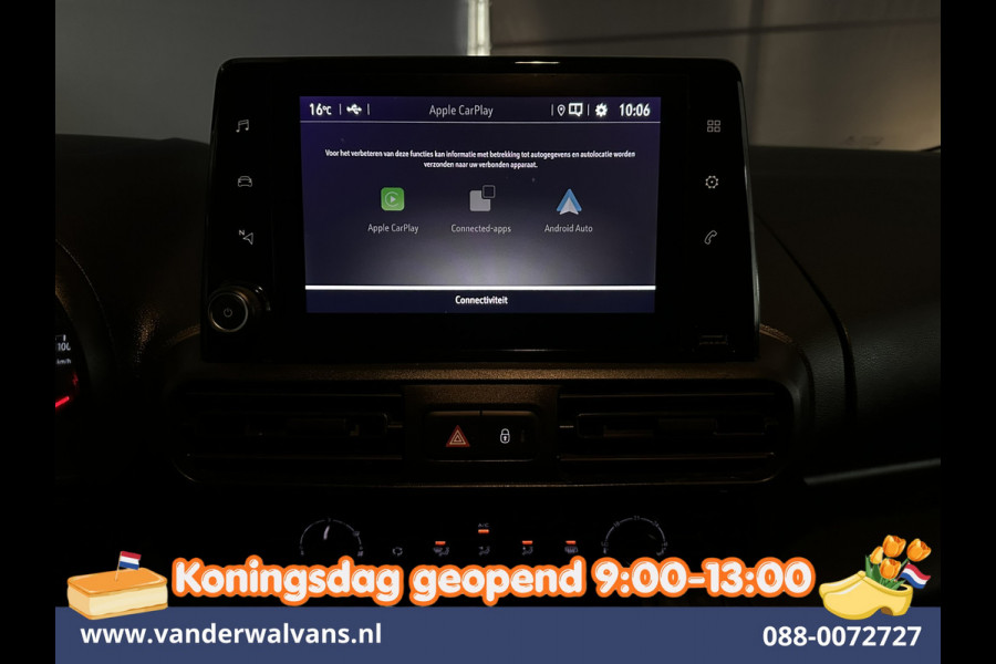 Opel Combo 1.5D 102pk L1H1 Euro6 Airco | Navigatie | Apple Carplay | Cruisecontrol | Trekhaak | Android Auto, Parkeersensoren