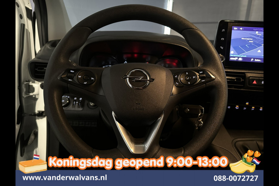 Opel Combo 1.5D 102pk L1H1 Euro6 Airco | Navigatie | Apple Carplay | Cruisecontrol | Trekhaak | Android Auto, Parkeersensoren