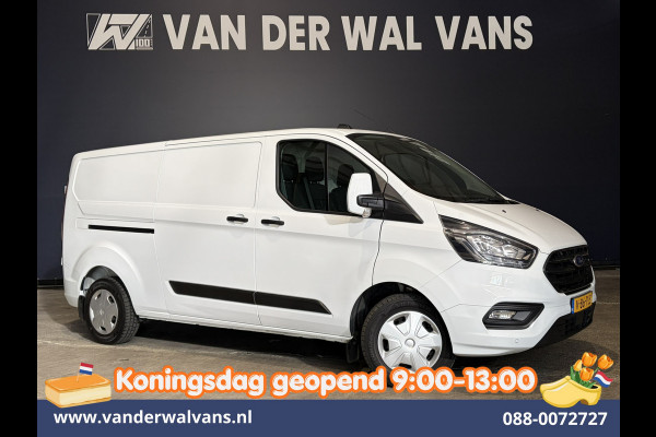 Ford Transit Custom 2.0 TDCI 131pk Automaat L2H1 Inrichting Euro6 Airco | 2x zijdeur | Camera | Navigatie | LED | Android Auto | Cruisecontrol Verwarmde voorruit, Parkeersensoren, Bijrijdersbank
