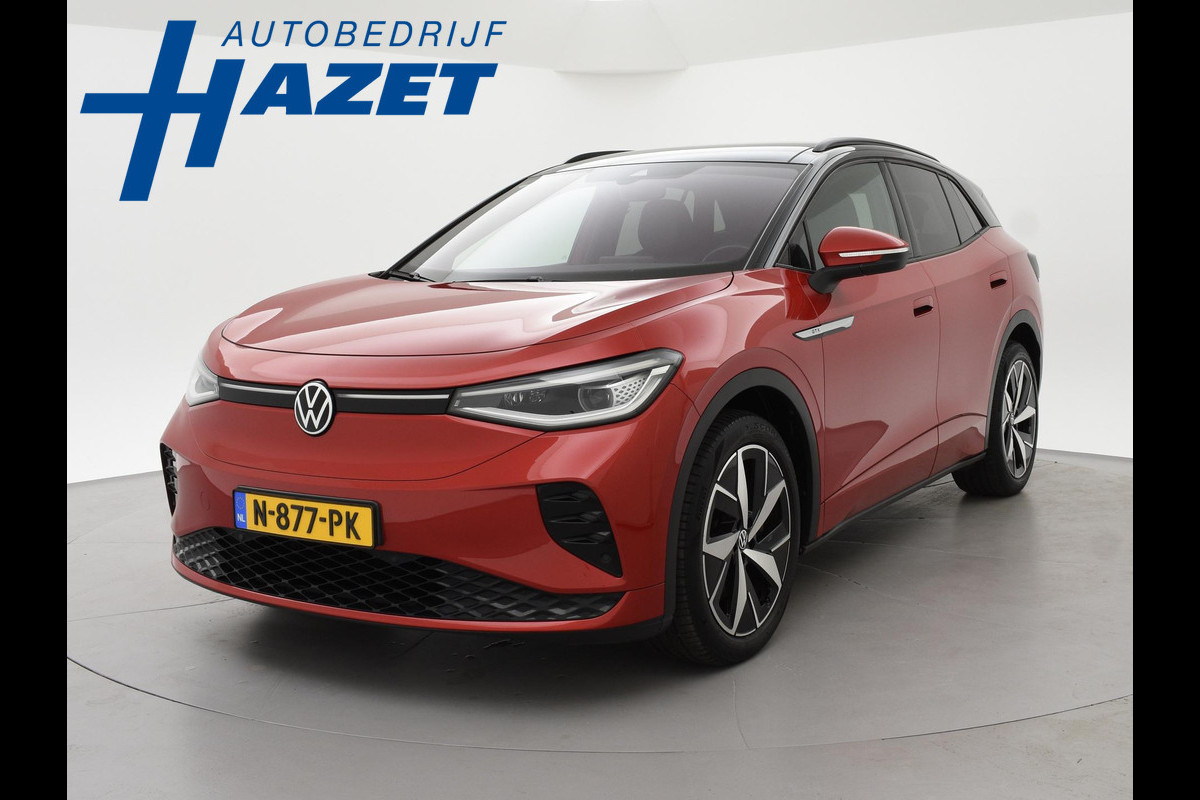 Volkswagen ID.4 GTX 4MOTION 77 kWh 300 PK + 20 INCH | PANORAMA | TREKHAAK WEGKL. | SFEERVERLICHTING | CAMERA | STUUR/STOELVERWARMING