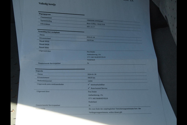 CUPRA Born Performance One 62 kWh | Panoramadak | 360 Camera | Head-Up Display | Apple Carplay |