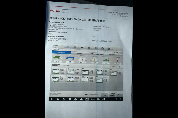 CUPRA Born Performance One 62 kWh | Panoramadak | 360 Camera | Head-Up Display | Apple Carplay |