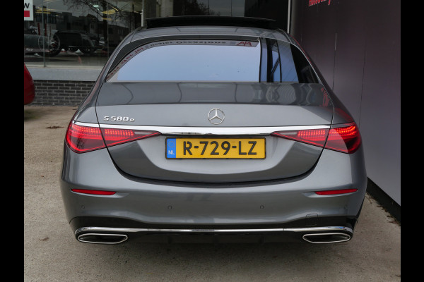Mercedes-Benz S-Klasse 580 e LANG | AMG | PANO | SOFTCLOSE | NL-AUTO | MASSAGE | 3D DISPLAY | LUCHTVERING!!