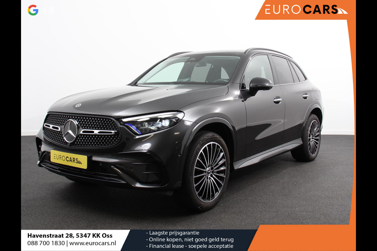 Mercedes-Benz GLC 300e 4MATIC AMG Line Navigatie Cruise Control Parkeersensoren Stoelverwarming Matrix LED-koplampen Virtual Cockpit Surround-systeem Burmester Inductielader