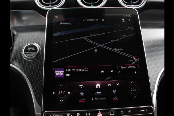 Mercedes-Benz GLC 300e 4MATIC AMG Line Navigatie Cruise Control Parkeersensoren Stoelverwarming Matrix LED-koplampen Virtual Cockpit Surround-systeem Burmester Inductielader