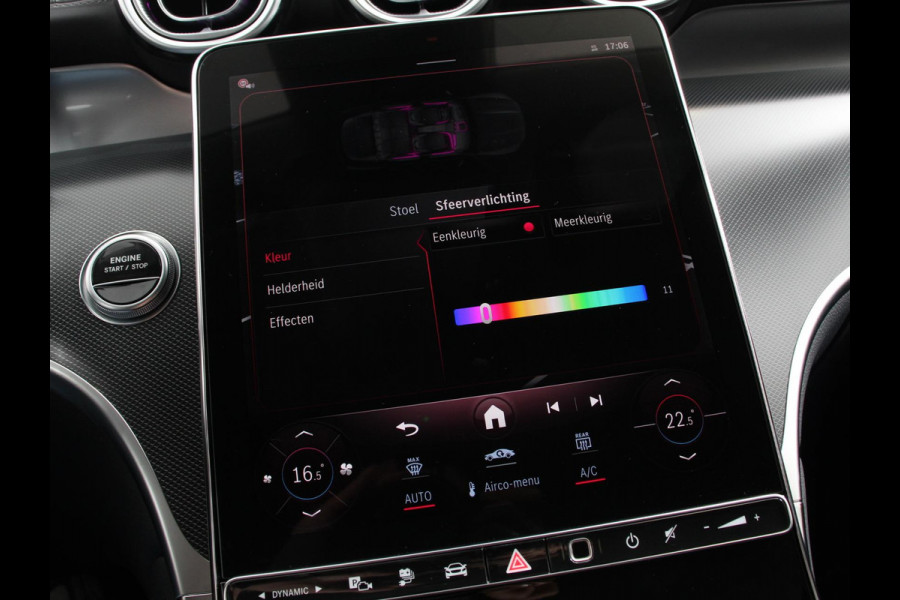 Mercedes-Benz GLC 300e 4MATIC AMG Line Navigatie Cruise Control Parkeersensoren Stoelverwarming Matrix LED-koplampen Virtual Cockpit Surround-systeem Burmester Inductielader