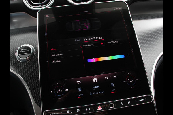 Mercedes-Benz GLC 300e 4MATIC AMG Line Navigatie Cruise Control Parkeersensoren Stoelverwarming Matrix LED-koplampen Virtual Cockpit Surround-systeem Burmester Inductielader