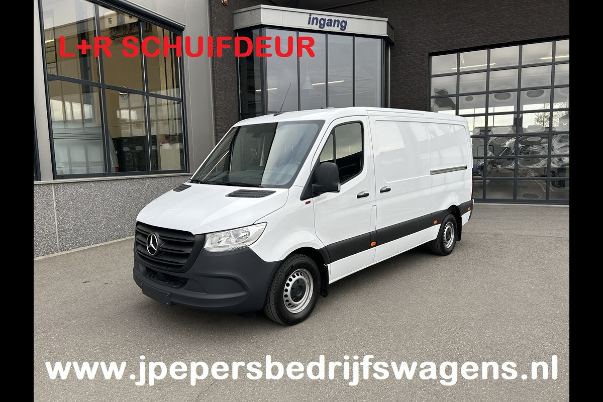 Mercedes-Benz Sprinter 317 CDI L2 H1 L+R Schuifdeur / MBUX / Camera / Carplay navigatie / Geveerde stoel / Cruise control / Airco