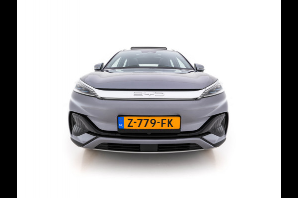 BYD ATTO 3 Comfort 60 kWh [ 3-Fase ] {SOH-92%} (INCL.BTW) *PANO | ADAPTIVE-CRUISE | LEATHER | FULL-LED | TOP-VIEW | BLIND-SPOT | HEATED-COMFORTSEATS | DIGI-COCKPIT | CARPLAY | DAB | NAVI-FULLMAP | ECC | PDC | 18''ALU*