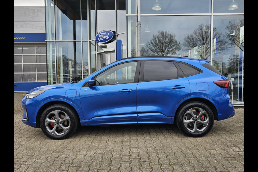 Ford Kuga 2.5 PHEV ST-Line X | Orig. NL Auto | Desert Island Blue | Winterpack | elektrische bedienbare achterklep | Full led | Adaptive cruise | Automatisch inparkeren etc.