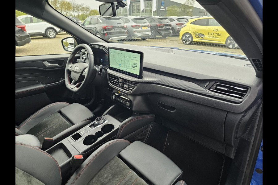 Ford Kuga 2.5 PHEV ST-Line X | Orig. NL Auto | Desert Island Blue | Winterpack | elektrische bedienbare achterklep | Full led | Adaptive cruise | Automatisch inparkeren etc.
