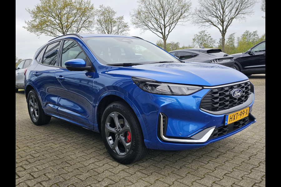Ford Kuga 2.5 PHEV ST-Line X | Orig. NL Auto | Desert Island Blue | Winterpack | elektrische bedienbare achterklep | Full led | Adaptive cruise | Automatisch inparkeren etc.