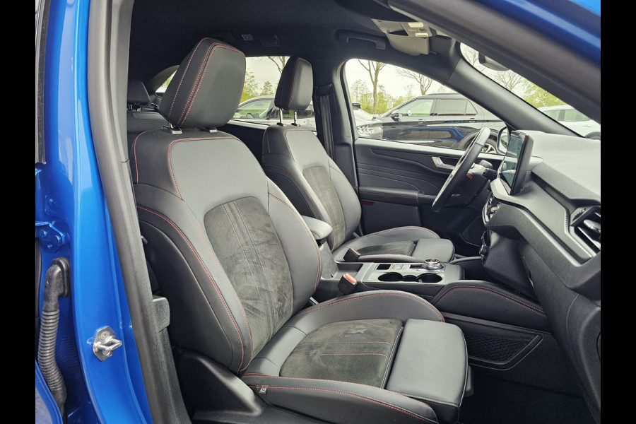 Ford Kuga 2.5 PHEV ST-Line X | Orig. NL Auto | Desert Island Blue | Winterpack | elektrische bedienbare achterklep | Full led | Adaptive cruise | Automatisch inparkeren etc.