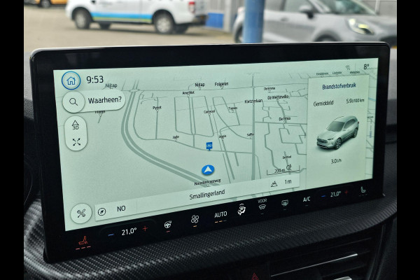 Ford Kuga 2.5 PHEV ST-Line X | Orig. NL Auto | Desert Island Blue | Winterpack | elektrische bedienbare achterklep | Full led | Adaptive cruise | Automatisch inparkeren etc.