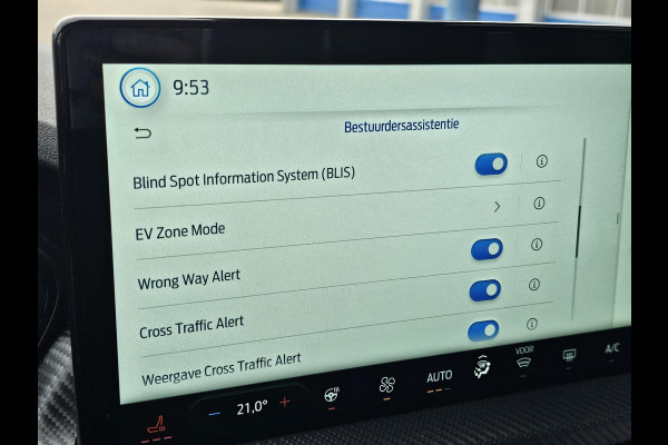 Ford Kuga 2.5 PHEV ST-Line X | Orig. NL Auto | Desert Island Blue | Winterpack | elektrische bedienbare achterklep | Full led | Adaptive cruise | Automatisch inparkeren etc.
