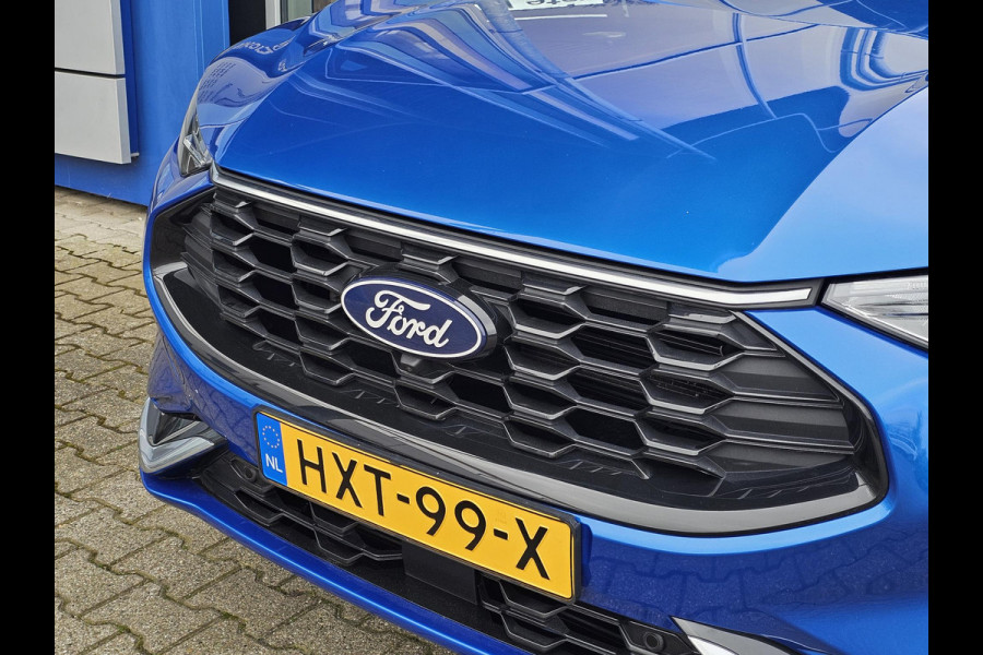Ford Kuga 2.5 PHEV ST-Line X | Orig. NL Auto | Desert Island Blue | Winterpack | elektrische bedienbare achterklep | Full led | Adaptive cruise | Automatisch inparkeren etc.