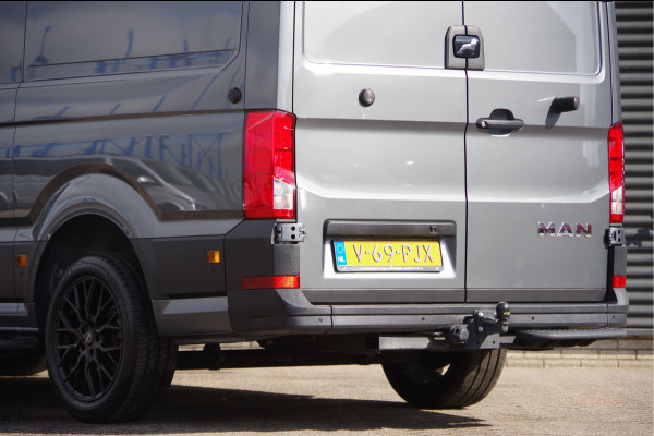 MAN TGE 3.180 35 2.0 L3H2 177PK AUT. LED, TREKHAAK, GEV. ERGO ACTIVE STOEL, STANDKACHEL, STOELVERWARMING, STUURVERWARMING, VOORRUIT VERW