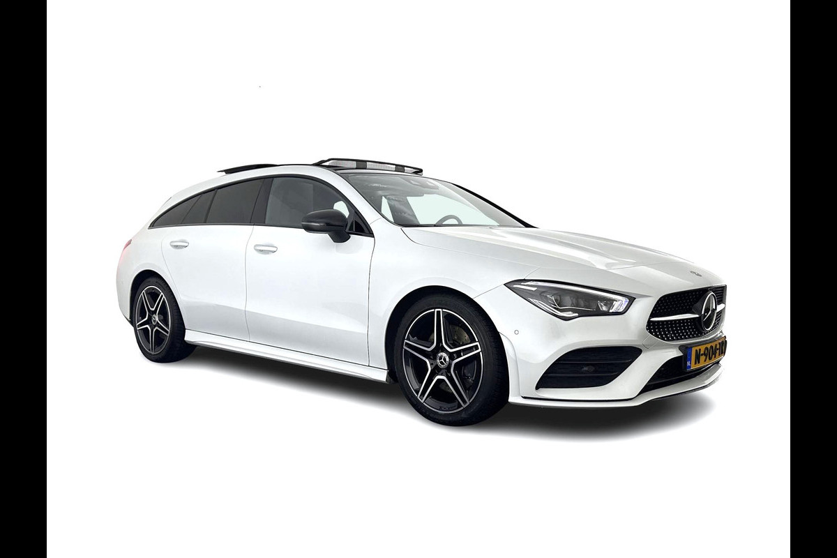 Mercedes-Benz CLA-Klasse Shooting Brake 200 d Business Solution AMG (INCL-BTW) *PANO | DISTRONIC | LEATHER-MICROFIBRE | MULITBEAM | AMBIENTLIGHT | BLINDSPOT | HEATED-SPORTSEATS | WIDESCREEN-DIGICOCKPIT | DAB+ | NAVI-FULLMAP | CAMERA | PRIVACYGLASS | 18''ALU*