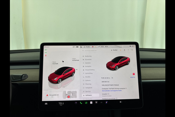 Tesla Model 3 Standard RWD Plus 60 kWh [ 3-Fase-11kW ] {SOH-87%} (INCL-BTW) Aut. *PANO | AUTOPILOT | LEATHER | KEYLESS | FULL-LED | MEMORY-PACK | TOPVIEW | DAB | CARPLAY | DIGI-COCKPIT | LANE-ASSIST | COMFORTSEATS | 19"ALU*