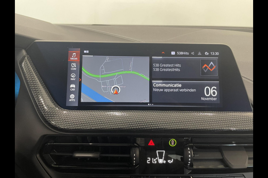 BMW 1-serie 118i Sportline Business Edition Automaat Navigatie Apple Carplay/Android Auto Camera Parkeersensoren Cruise Control Virtual Cockpit Sfeerverlichting Ledverlichting Climate Control Lichtmetalen velgen