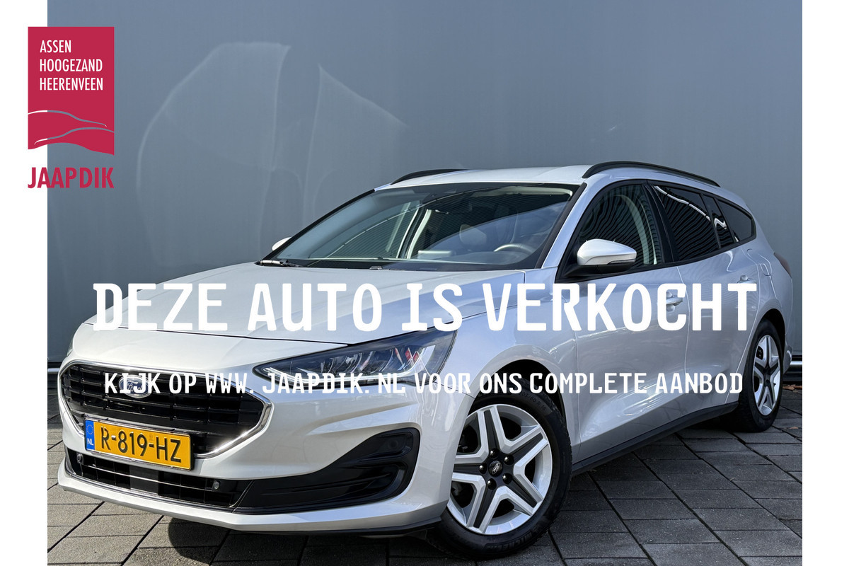 Ford FOCUS Wagon BWJ 2022 | 1.0T 126PK Hybrid Titanium | TREKHAAK | FULL LED | CLIMA | NAVI | PDC | CARPLAY | CRUISE | SPORTSTOELEN.