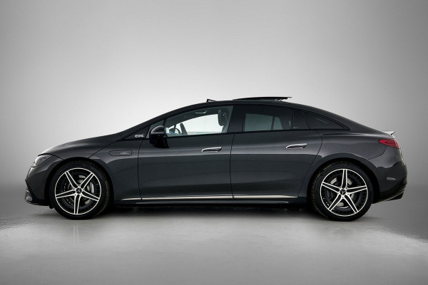 Mercedes-Benz EQE AMG 43 4MATIC 90 kWh(Goed OnderH, Panorama, 360 Camera, SfeerVerlichting, Massage Stoelen, StoelV, Lane A, Etc)