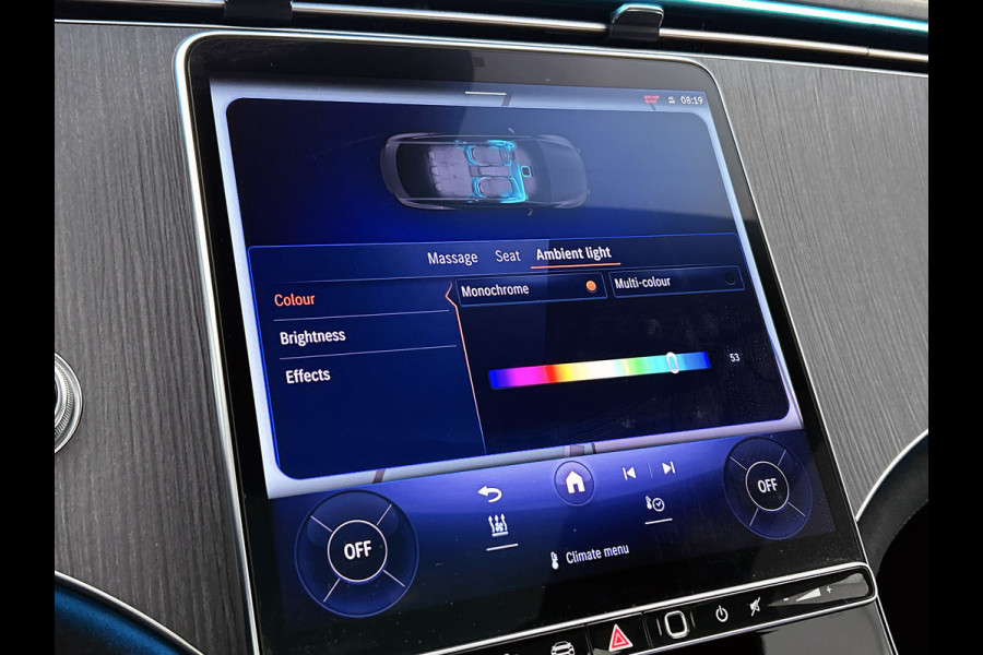 Mercedes-Benz EQE AMG 43 4MATIC 90 kWh(Goed OnderH, Panorama, 360 Camera, SfeerVerlichting, Massage Stoelen, StoelV, Lane A, Etc)