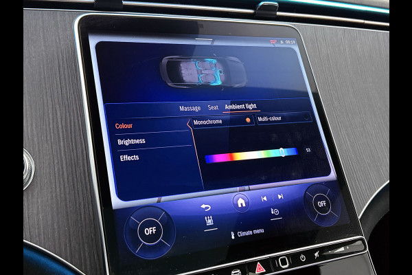 Mercedes-Benz EQE AMG 43 4MATIC 90 kWh(Goed OnderH, Panorama, 360 Camera, SfeerVerlichting, Massage Stoelen, StoelV, Lane A, Etc)