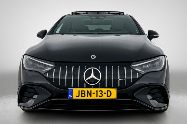 Mercedes-Benz EQE AMG 43 4MATIC 90 kWh(Goed OnderH, Panorama, 360 Camera, SfeerVerlichting, Massage Stoelen, StoelV, Lane A, Etc)