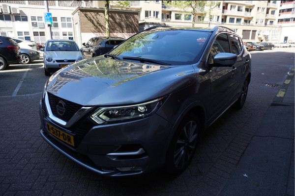 Nissan QASHQAI 1.3 DIG-T Tekna + Dynamic | NAPPA LEER | Panoramadak | Trekhaak | BOSE | Memory Pack | Adapieve cruise + Lane departure + Blindspot indicator | NL Auto | Dealer onderhouden