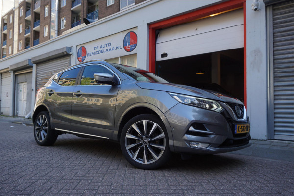 Nissan QASHQAI 1.3 DIG-T Tekna + Dynamic | NAPPA LEER | Panoramadak | Trekhaak | BOSE | Memory Pack | Adapieve cruise + Lane departure + Blindspot indicator | NL Auto | Dealer onderhouden