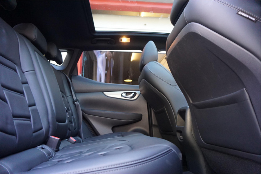 Nissan QASHQAI 1.3 DIG-T Tekna + Dynamic | NAPPA LEER | Panoramadak | Trekhaak | BOSE | Memory Pack | Adapieve cruise + Lane departure + Blindspot indicator | NL Auto | Dealer onderhouden