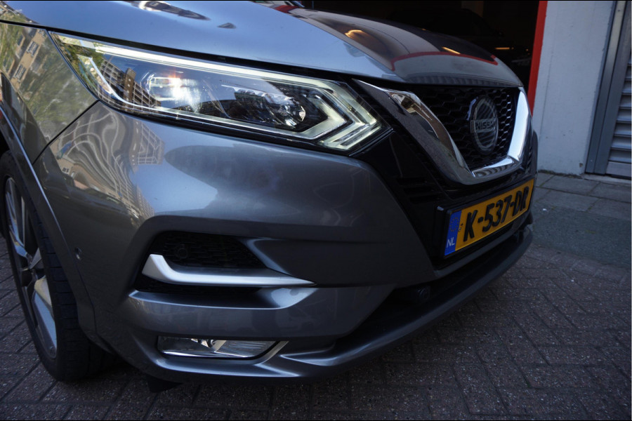 Nissan QASHQAI 1.3 DIG-T Tekna + Dynamic | NAPPA LEER | Panoramadak | Trekhaak | BOSE | Memory Pack | Adapieve cruise + Lane departure + Blindspot indicator | NL Auto | Dealer onderhouden
