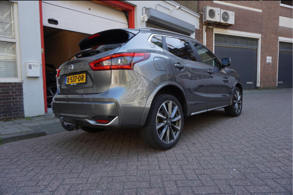 Nissan QASHQAI 1.3 DIG-T Tekna + Dynamic | NAPPA LEER | Panoramadak | Trekhaak | BOSE | Memory Pack | Adapieve cruise + Lane departure + Blindspot indicator | NL Auto | Dealer onderhouden