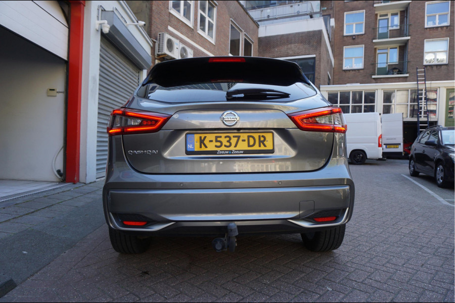 Nissan QASHQAI 1.3 DIG-T Tekna + Dynamic | NAPPA LEER | Panoramadak | Trekhaak | BOSE | Memory Pack | Adapieve cruise + Lane departure + Blindspot indicator | NL Auto | Dealer onderhouden