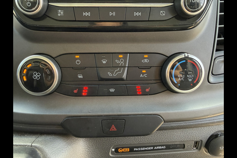 Ford Transit Custom 340 1.0 PHEV 120PK Benzine Automaat L1H1 Airco Cruise Control Parkeersensoren Voor- & Achter Stoelverwarming Inbouw