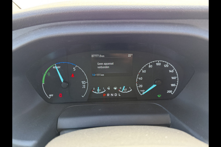 Ford Transit Custom 340 1.0 PHEV 120PK Benzine Automaat L1H1 Airco Cruise Control Parkeersensoren Voor- & Achter Stoelverwarming Inbouw