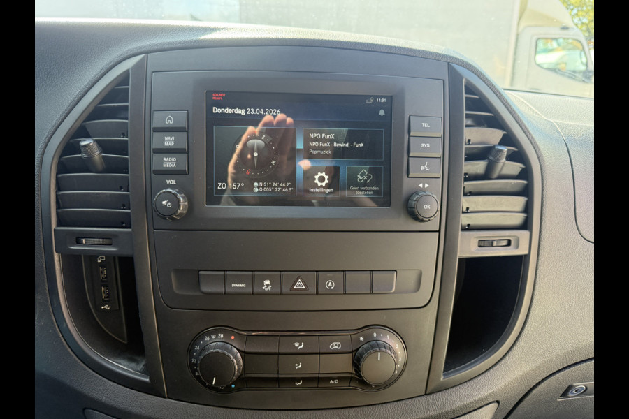 Mercedes-Benz Vito 114 1.9 CDI Automaat L2H1 MBUX Climate Control Carplay Camera Inklapbare Spiegels