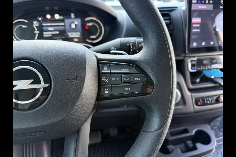 Opel Movano Electric 110kWh 270PK L3H3 420km WLTP BEV Elektrisch Snelladen Adaptive Cruise Control Climate control Navigatie Android Auto Laadkabel Parkeersensoren