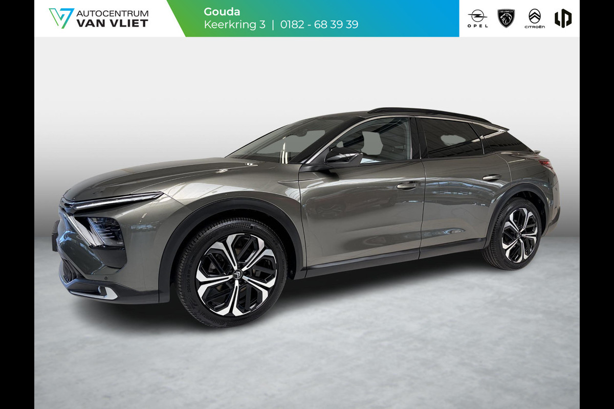 Citroën C5 X 130pk Automaat Business Plus | Leder | Navigatie | Apple Carplay/Android Auto| Achteruitrijcamera | Voorruitverwarming | Stuurwielverwarming