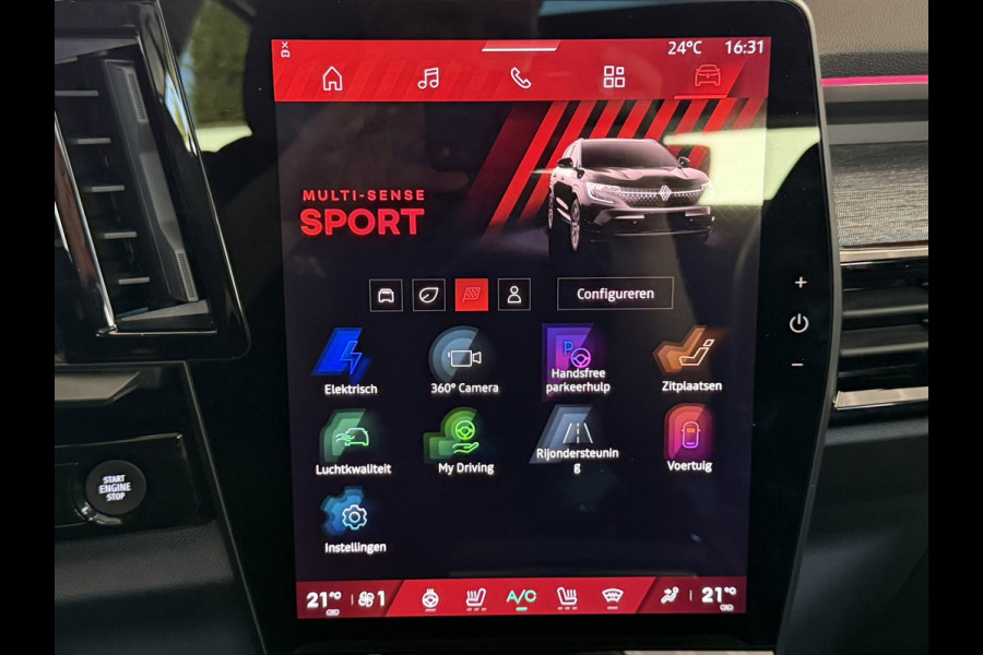 Renault Austral 1.2 E-Tech full hybrid Digital Dash Panorama Camera+Pdc Stoel/stuur verwarming Adapt cruise Carplay