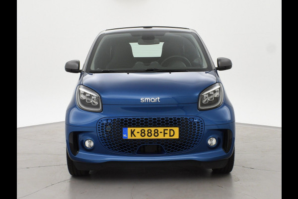 Smart Fortwo cabrio EQ COMFORT PLUS 18 KW + 16 INCH LMV | LEDER | STOELVERW. | CAMERA | NAVIGATIE