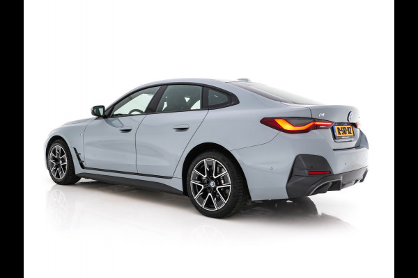 BMW i4 eDrive40 84 kWh M-Sport *M50 JAHRE* [ 3-Fase-11 kW ] {SOH-96%} (INCL-BTW) *LEATHER-ALCANTARA | FULL-LED | ADAPTIVE-CRUISE | HEATED-SPORTSEATS | CAMERA | DAB | DIGI-COCKPIT | NAVI-FULLMAP | AMBIENT-LIGHT | ECC | PDC | CARPLAY | KEYLESS | SHIFTPADDLES | 18