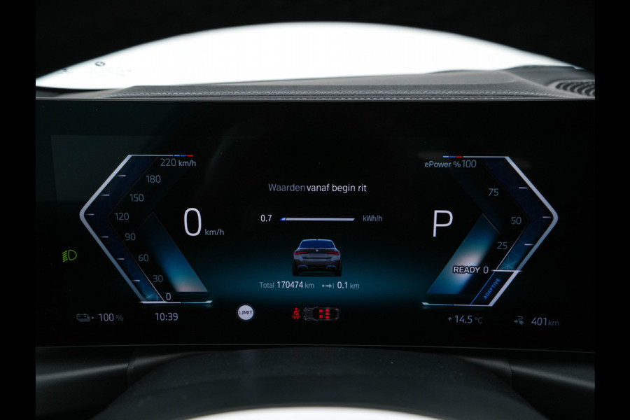BMW i4 eDrive40 84 kWh M-Sport *M50 JAHRE* [ 3-Fase-11 kW ] {SOH-96%} (INCL-BTW) *LEATHER-ALCANTARA | FULL-LED | ADAPTIVE-CRUISE | HEATED-SPORTSEATS | CAMERA | DAB | DIGI-COCKPIT | NAVI-FULLMAP | AMBIENT-LIGHT | ECC | PDC | CARPLAY | KEYLESS | SHIFTPADDLES | 18