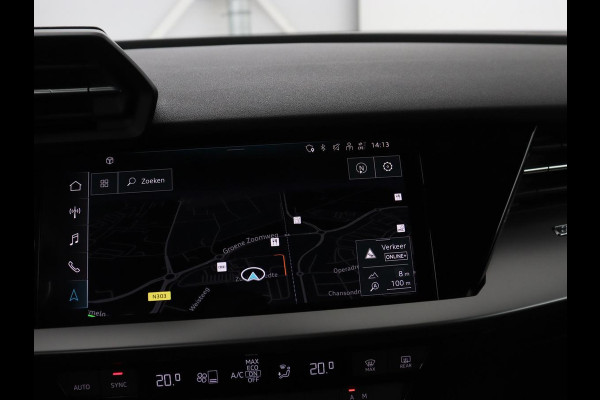 Audi A3 30 TFSI Advanced edition | Sportstoelen | Carplay | Virtual Cockpit | Audi Sound | Navigatie | Full LED | Parkeerhulp | Climate control | Bluetooth | Cruise control | DAB