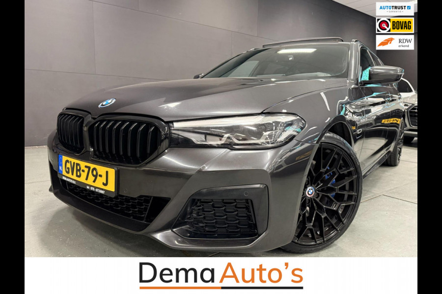 BMW 5 Serie Touring 530e M-SPORT 20'' SOH-TEST/PANO/NAVI/CAM/DAB/CARPLAY/ECC/PDC/CRUISE///