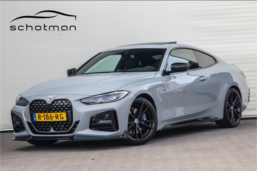 BMW 4 Serie Coupé 420i High Executive M-Sport, Pano, Leder, Brooklyn Grey