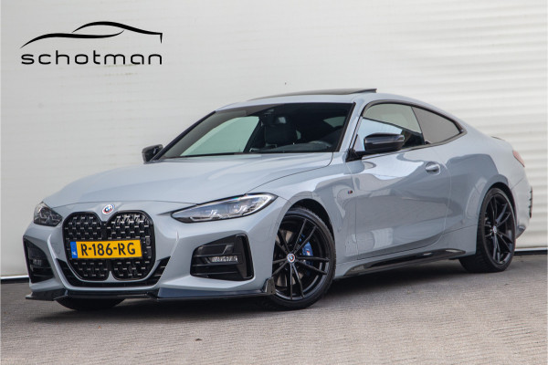 BMW 4 Serie Coupé 420i High Executive M-Sport, Pano, Leder, Brooklyn Grey