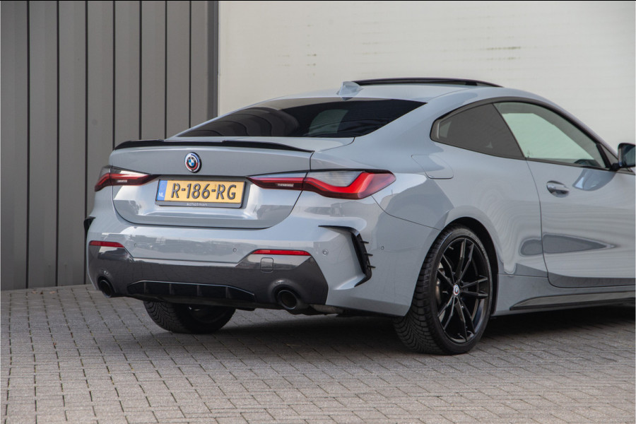 BMW 4 Serie Coupé 420i High Executive M-Sport, Pano, Leder, Brooklyn Grey