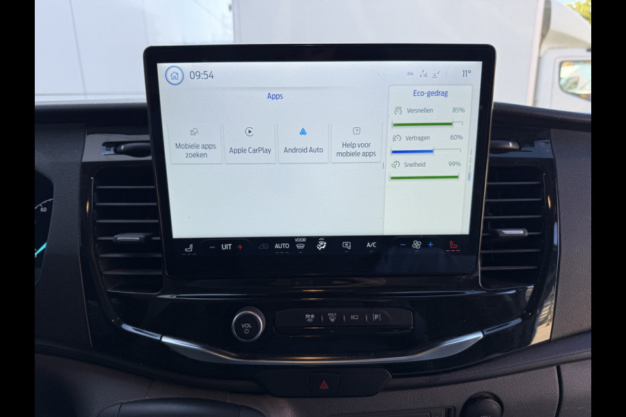 Ford E-Transit 68kWh 184PK L2H2 317km WLTP 94,9% (SOH) BEV Snelladen Cruise control Climate control Carplay Navigatie Laadkabel Parkeersensoren